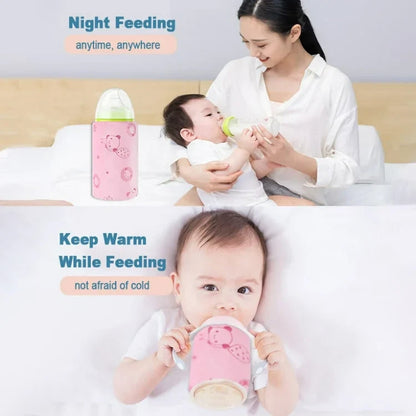 Portable Baby Feeder Warmer with USB.
